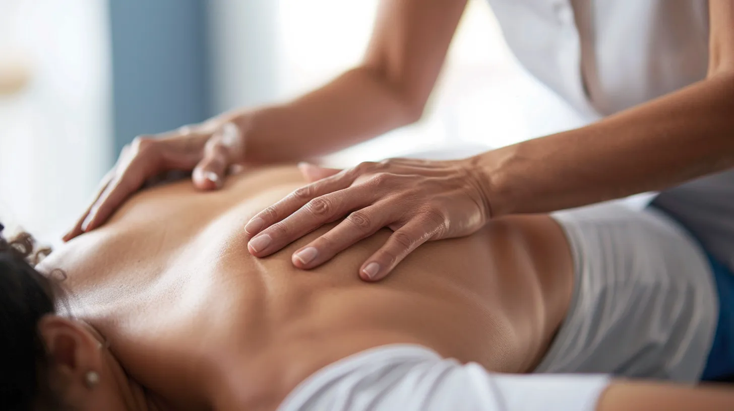 a chiropractor gently realigns the spine of a patient, offering relief from osteoarthritis pain.