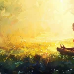 meditation in the sunlight